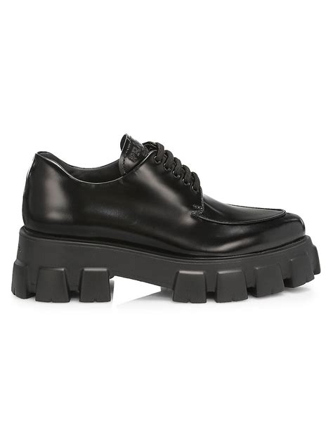 prada creepers price|Shop Prada Monolith Lug.